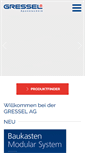 Mobile Screenshot of gressel.ch